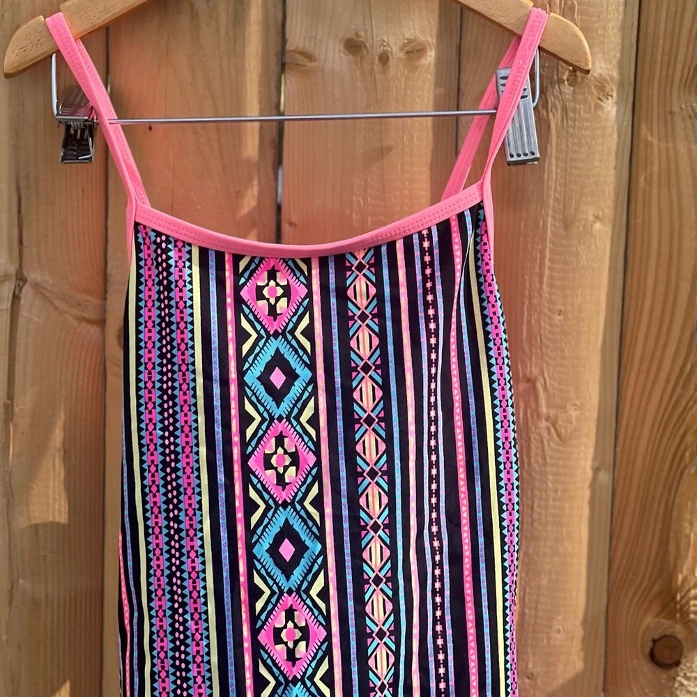 Arizona Jean Co Colorful One Piece Swimsuit For Girls